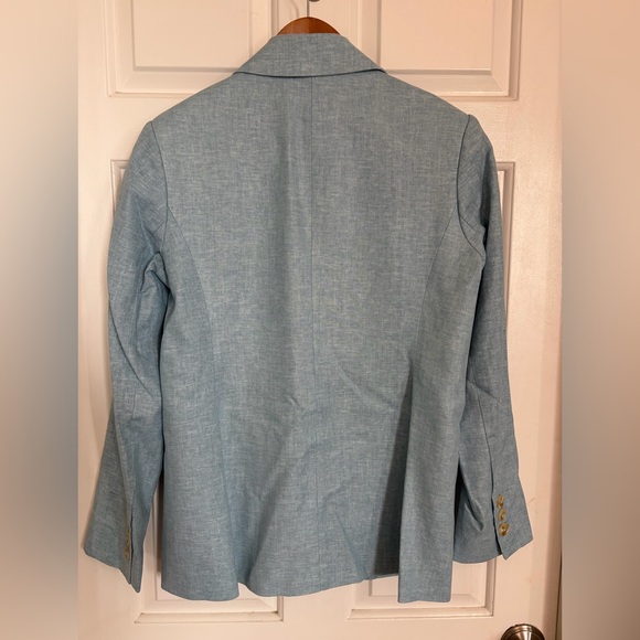 TUCKERNUCK Chambray Diana Blazer Small - Picture 8 of 9